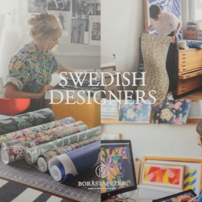 Boras Swedisch Designers svéd tapétakatalógus